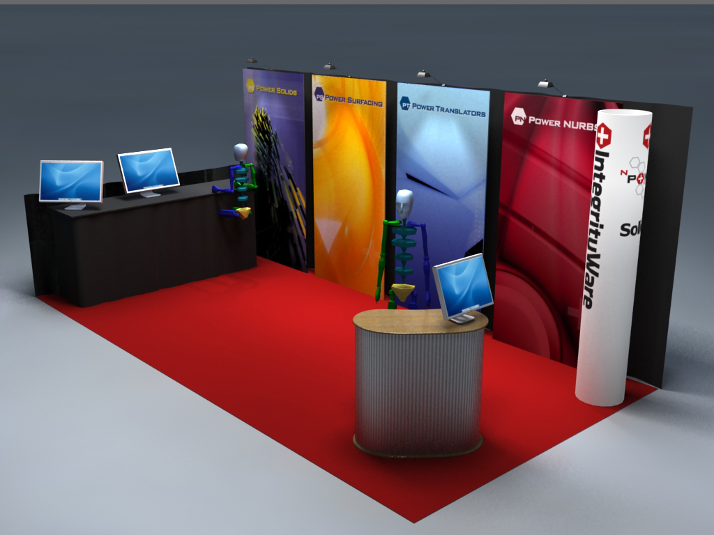 Simple Booth Design HOME DECORATION LIVE