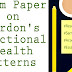 Gordon's functional health patterns