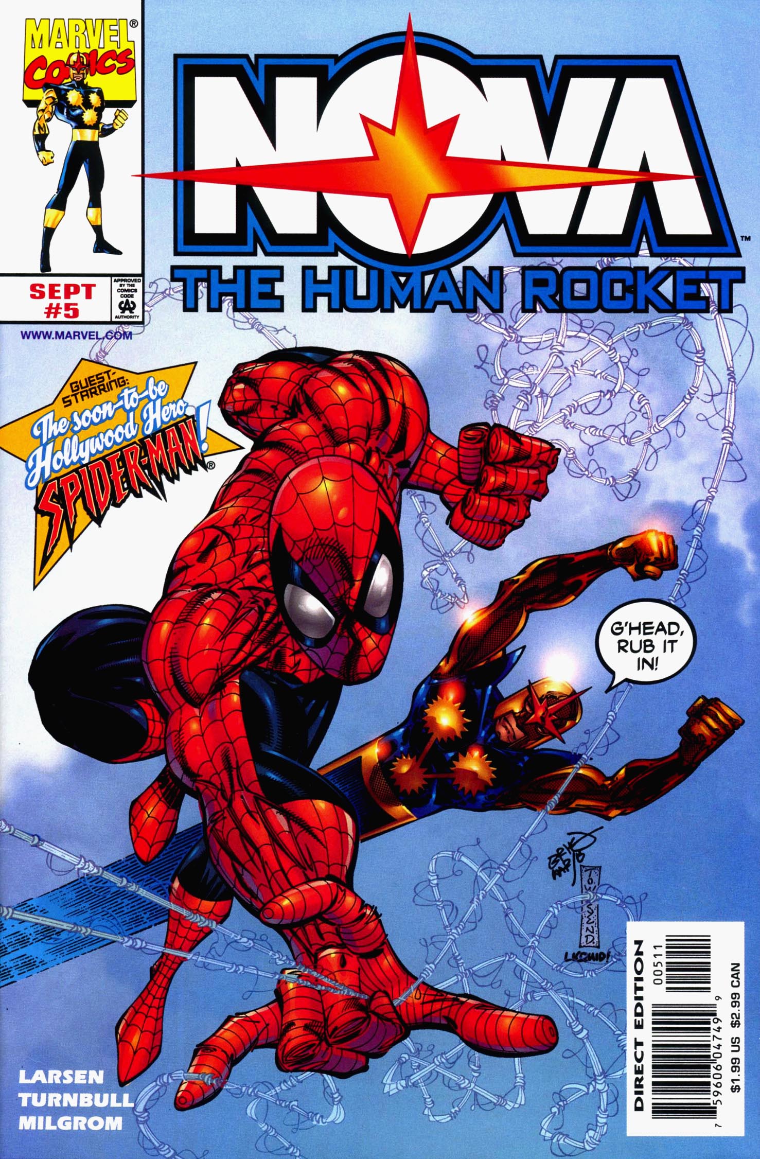 Read online Nova (1999) comic -  Issue #5 - 1