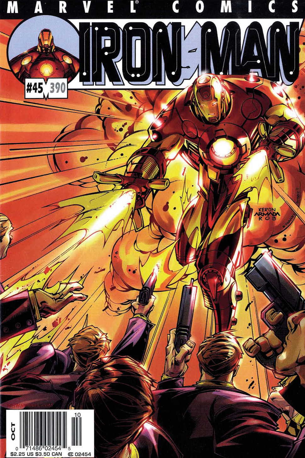 Read online Iron Man (1998) comic -  Issue #45 - 1