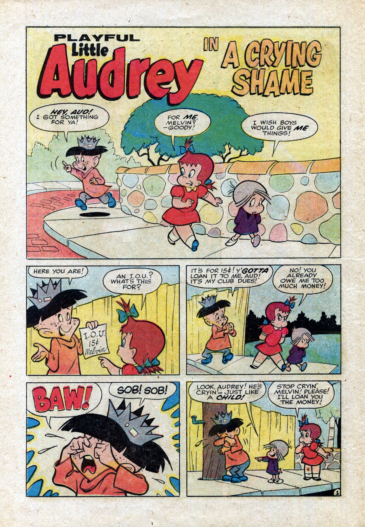 Read online Playful Little Audrey comic -  Issue #9 - 12
