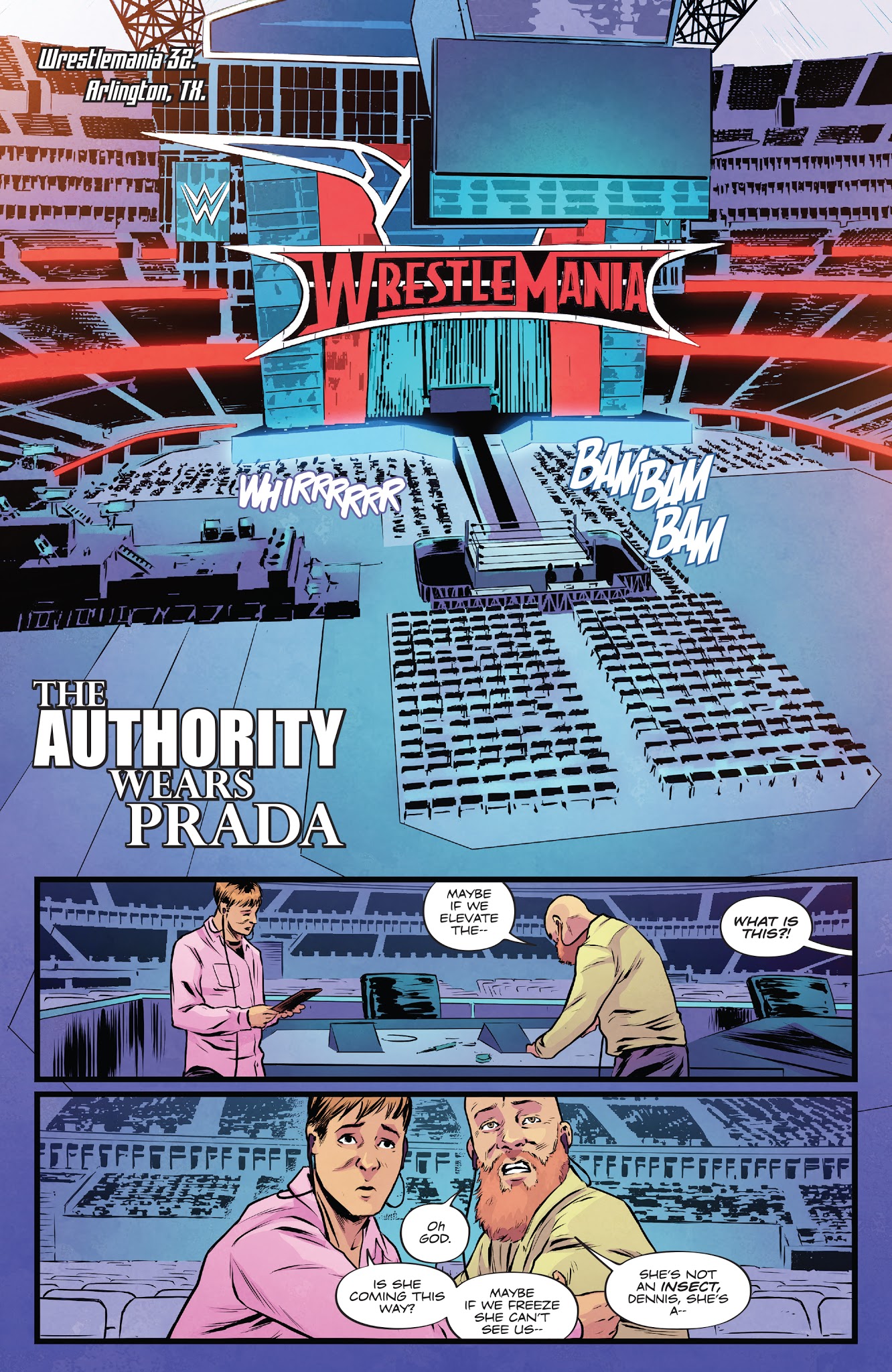 Read online WWE: Wrestlemania 2018 Special comic -  Issue # Full - 32