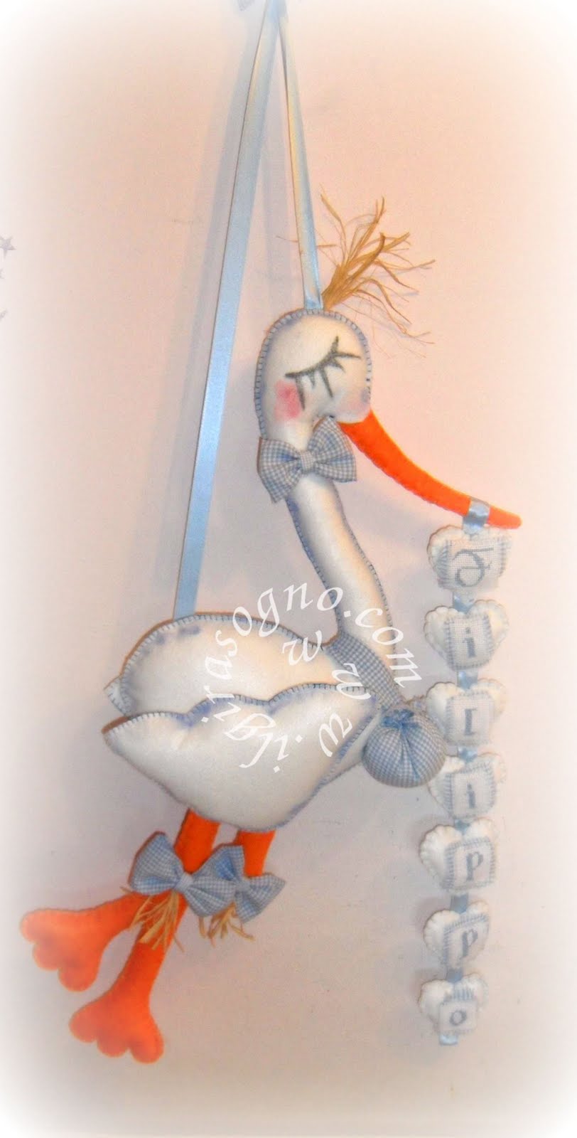 Palloncino Per Nascita Bimbo A Forma Di Cicogna Con Fagottino IT'S A BOY - Foto 3