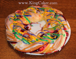 king cake crystal lafayette weddings cakes louisiana caker gras twisted golden brown recipes mardi crystals braided expertly baked fresh premium