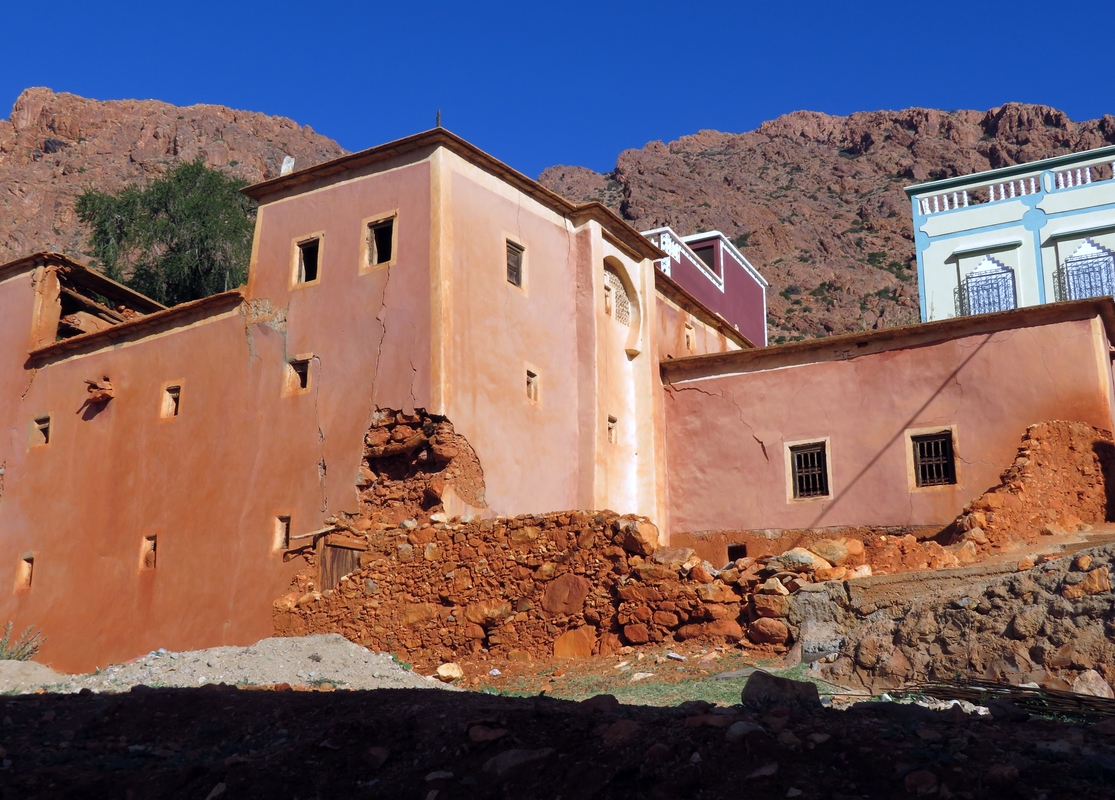 Разрушенный берберский дом