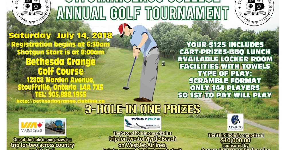 ST. STANISLAUS COLLEGE, GUYANA. SSCAAT Annual Golf
