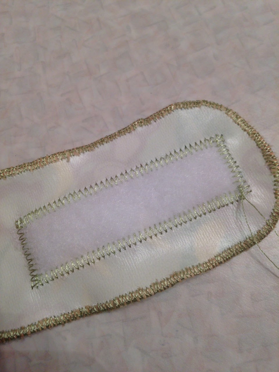 Carrie On The Prairie Tutorial how to sew a PUL Fabric bib