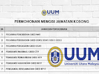 Jawatan Kosong di Universiti Utara Malaysia UUM - Permohonan Jawatan Dibuka Jawatan Kosong di Universiti Utara Malaysia UUM - Permohonan Jawatan Dibuka