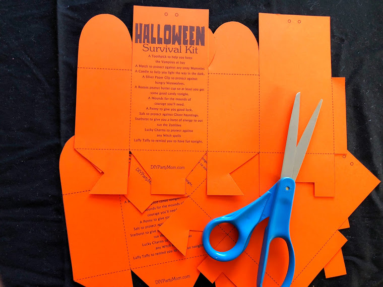 Halloween Printable Survival Kit to Keep you Safe from Monsters