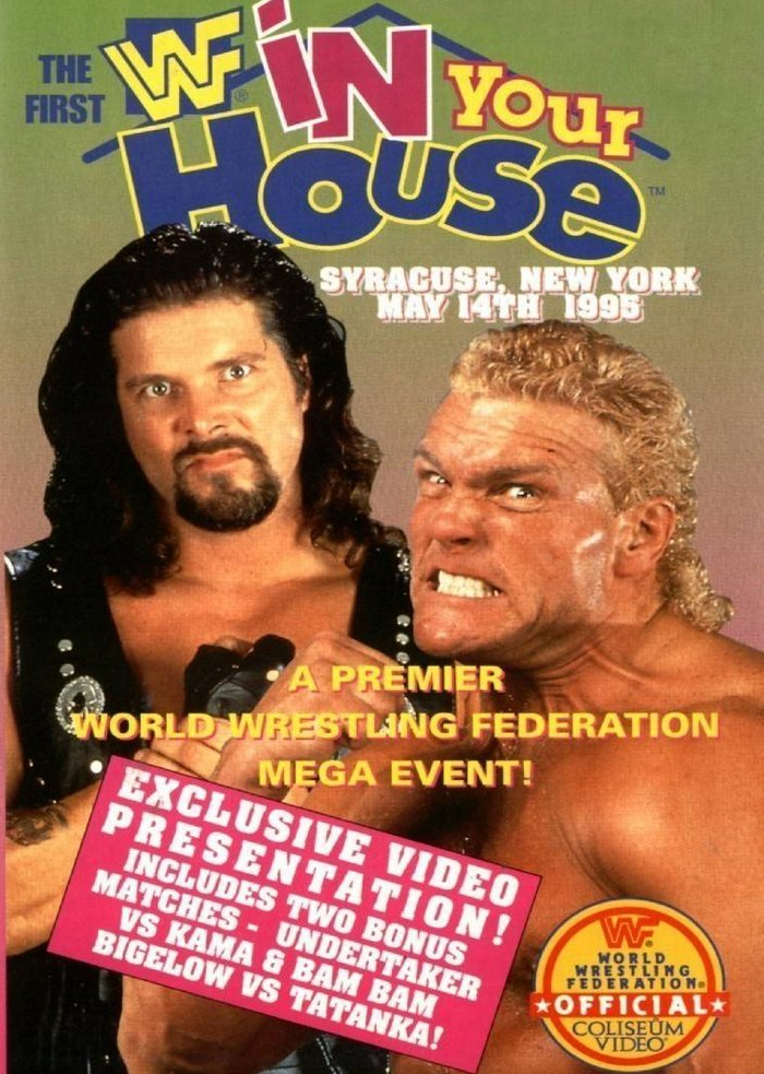 WWF / WWE - In Your House 1 - Event poster / cover