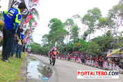 Ini Penampakan di Sirkuit Non Permanen Seentak Galah Serengkuh Dayung Muara Tebo