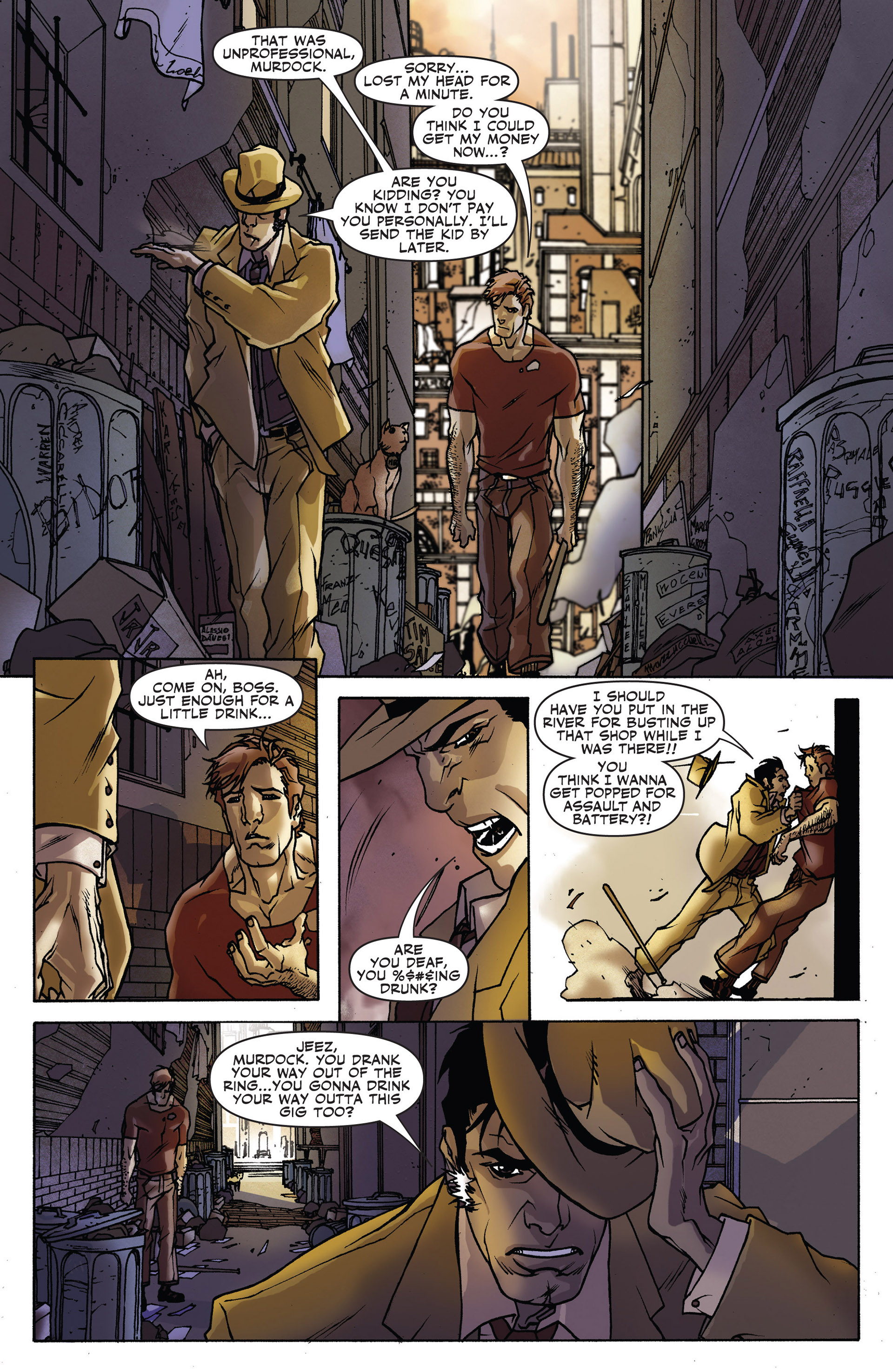 Read online Daredevil: Battlin' Jack Murdock comic -  Issue #1 - 10
