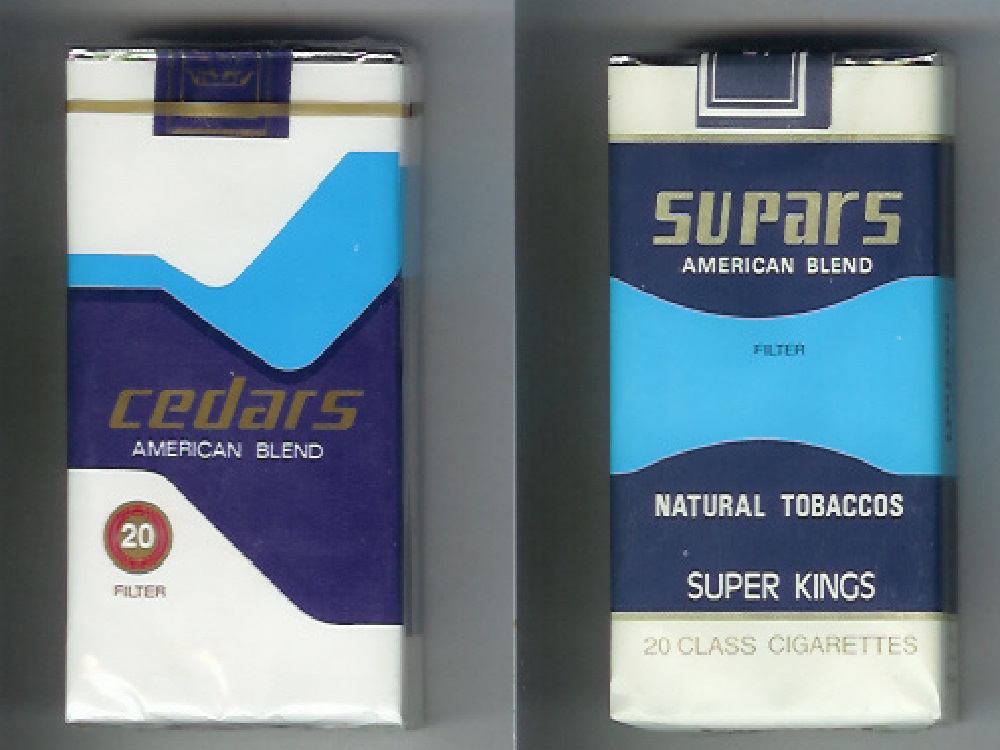 What is the relationship between Cedars and Supars Cigarettes Tarek