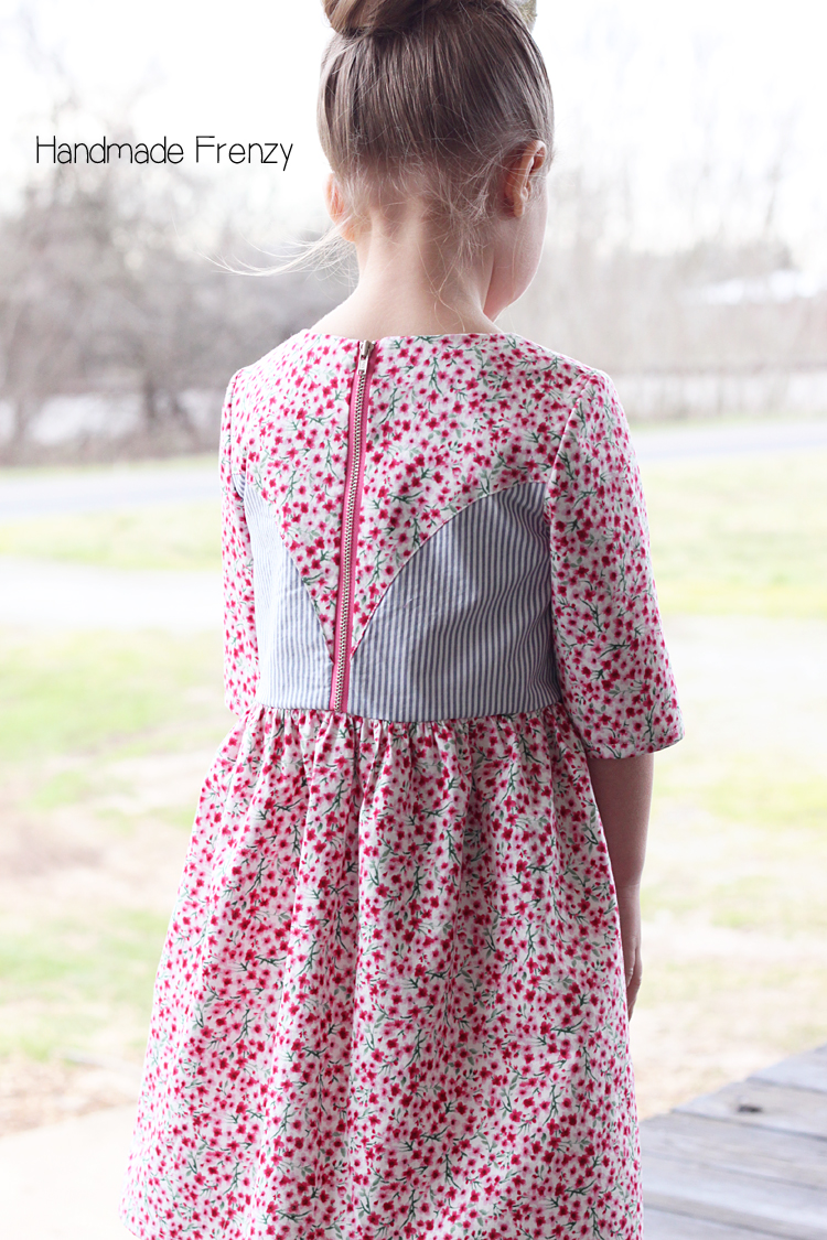 Floral & Stripe // Magrath Dress & Tunic Pattern