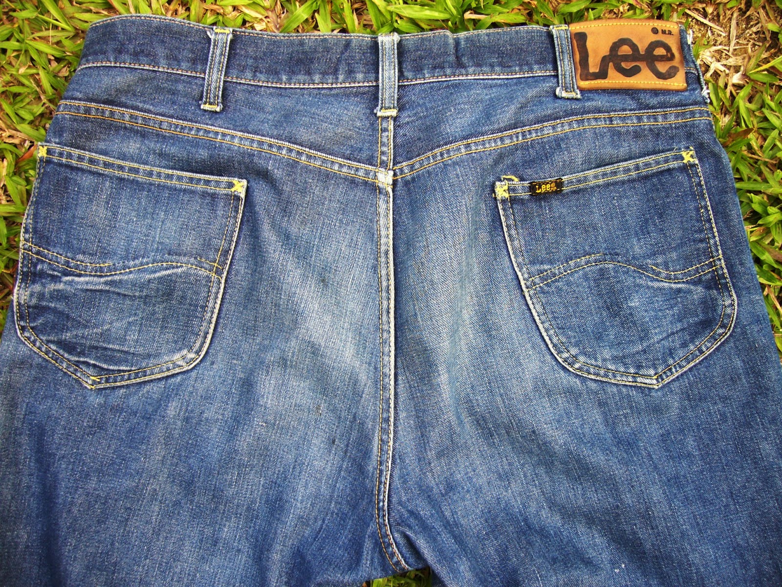 Wish You Were Here: Vintage Lee 101B Union Made Jeans