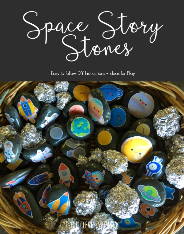 Space Pretend Play - ideas and simple to make resources for play in the Early Years | you clever monkey
