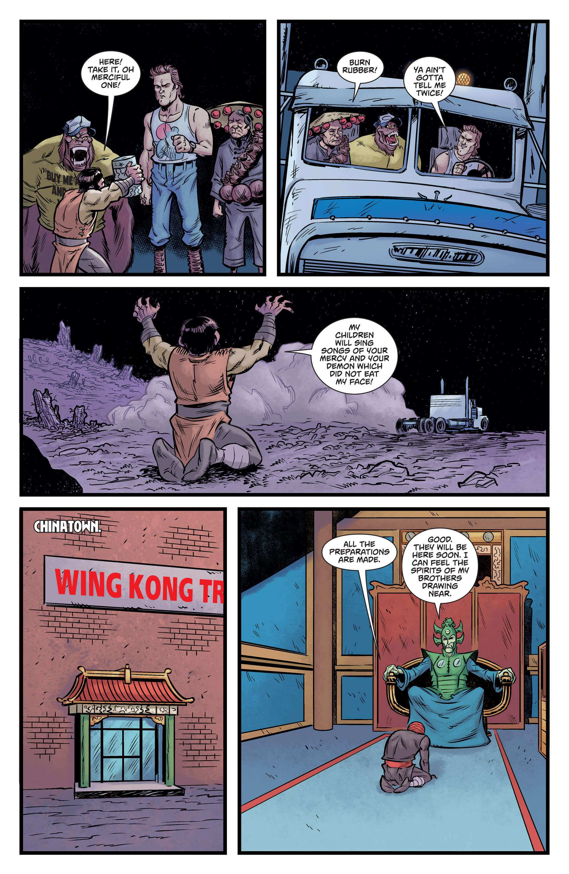 Read online Big Trouble In Little China comic -  Issue #4 - 9