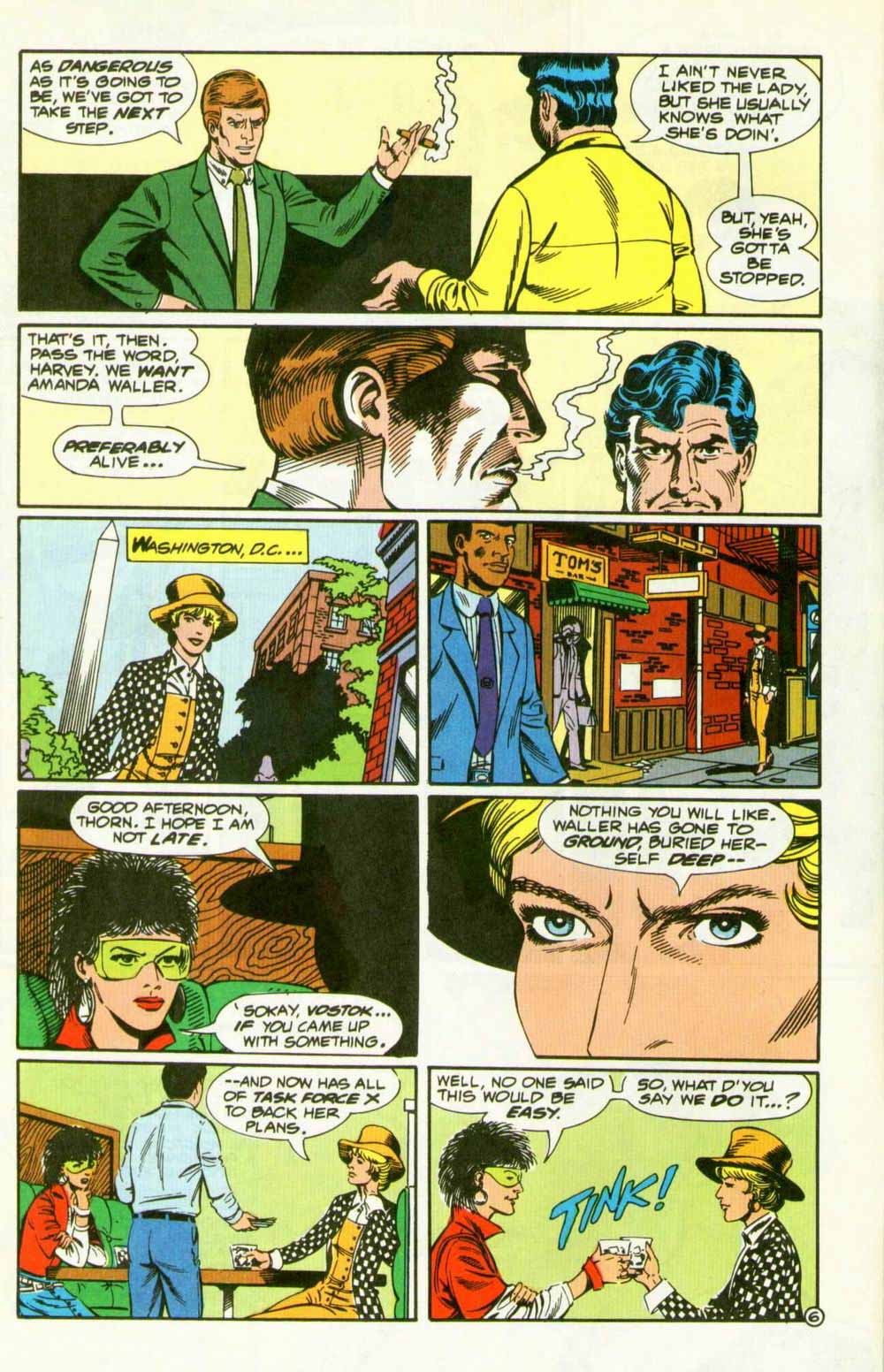 Read online Checkmate (1988) comic -  Issue #16 - 7