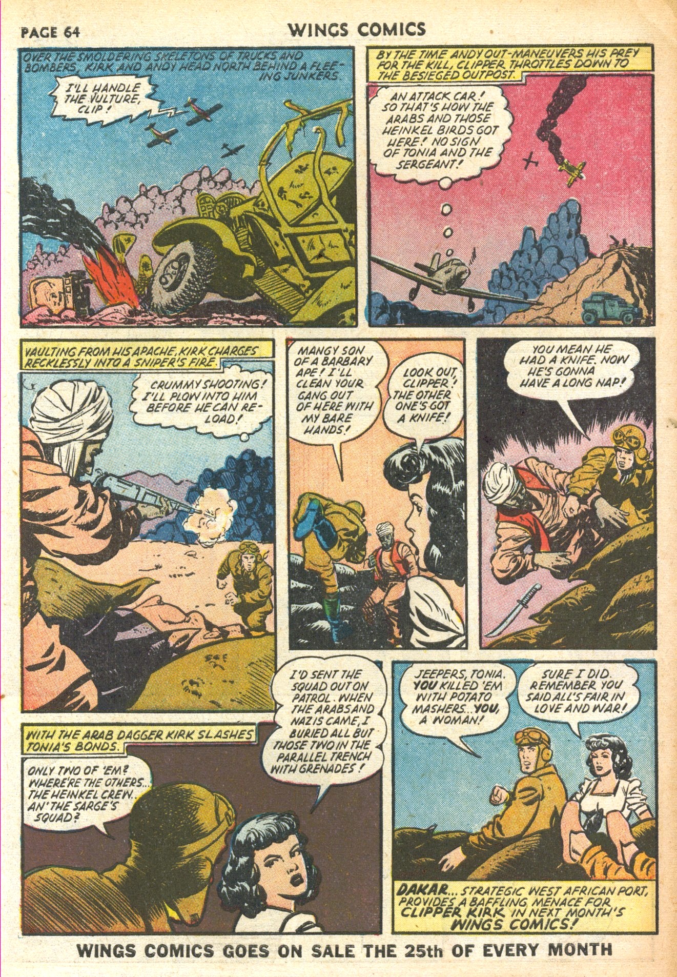 Read online Wings Comics comic -  Issue #30 - 66