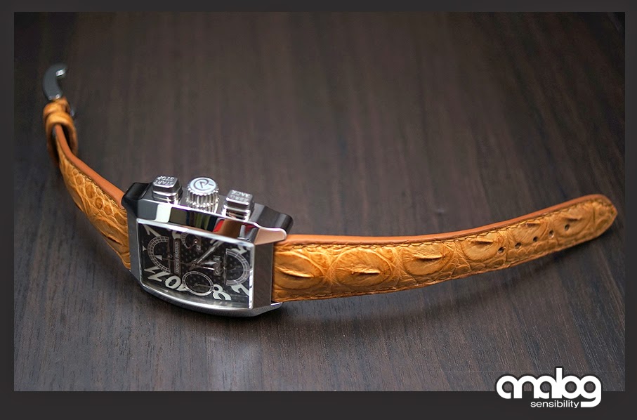 analog alligator watch strap