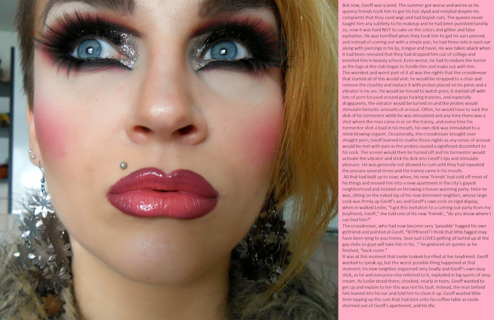 Elena Starz TG Stories/Captions Female Impersonator Caption Contest