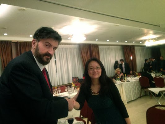 Με την Μορφωτική Ακόλουθο της Κινεζικής Πρεσβείας στην Αθήνα