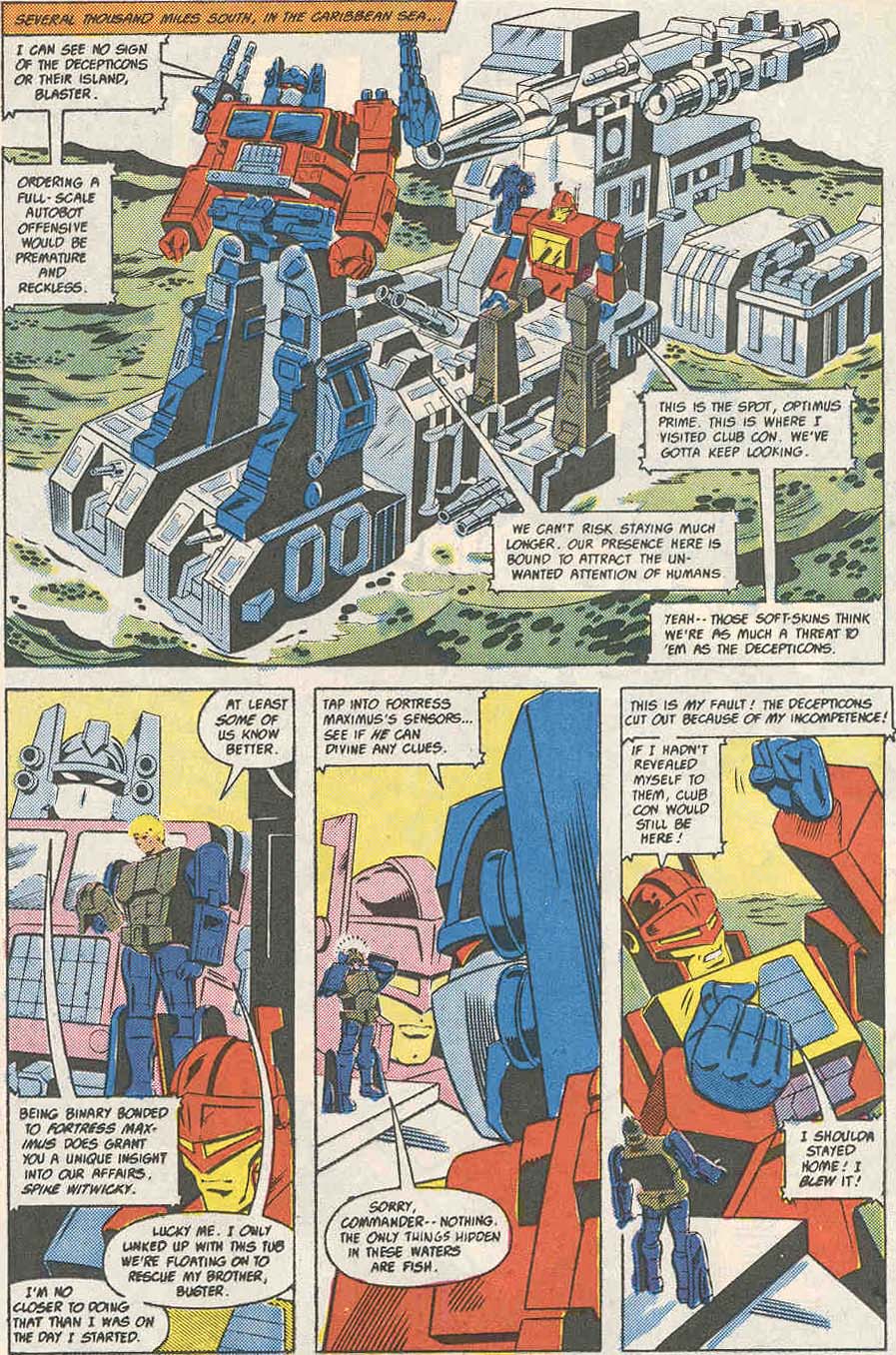 Read online The Transformers (1984) comic -  Issue #49 - 8
