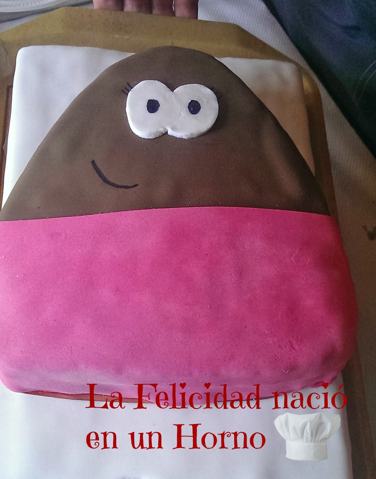 LA FELICIDAD NACIÓ EN UN HORNO: SUPERTARTA POU CUMPLEAÑOS DE MI PRINCESITA  PAULA SIN GLUTEN