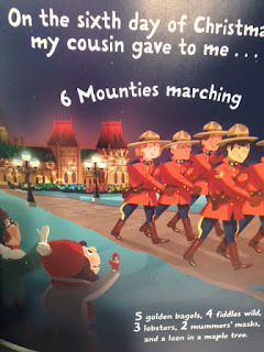 STORYWRAPS: The Twelve Days of Christmas in Canada - a bookwrap