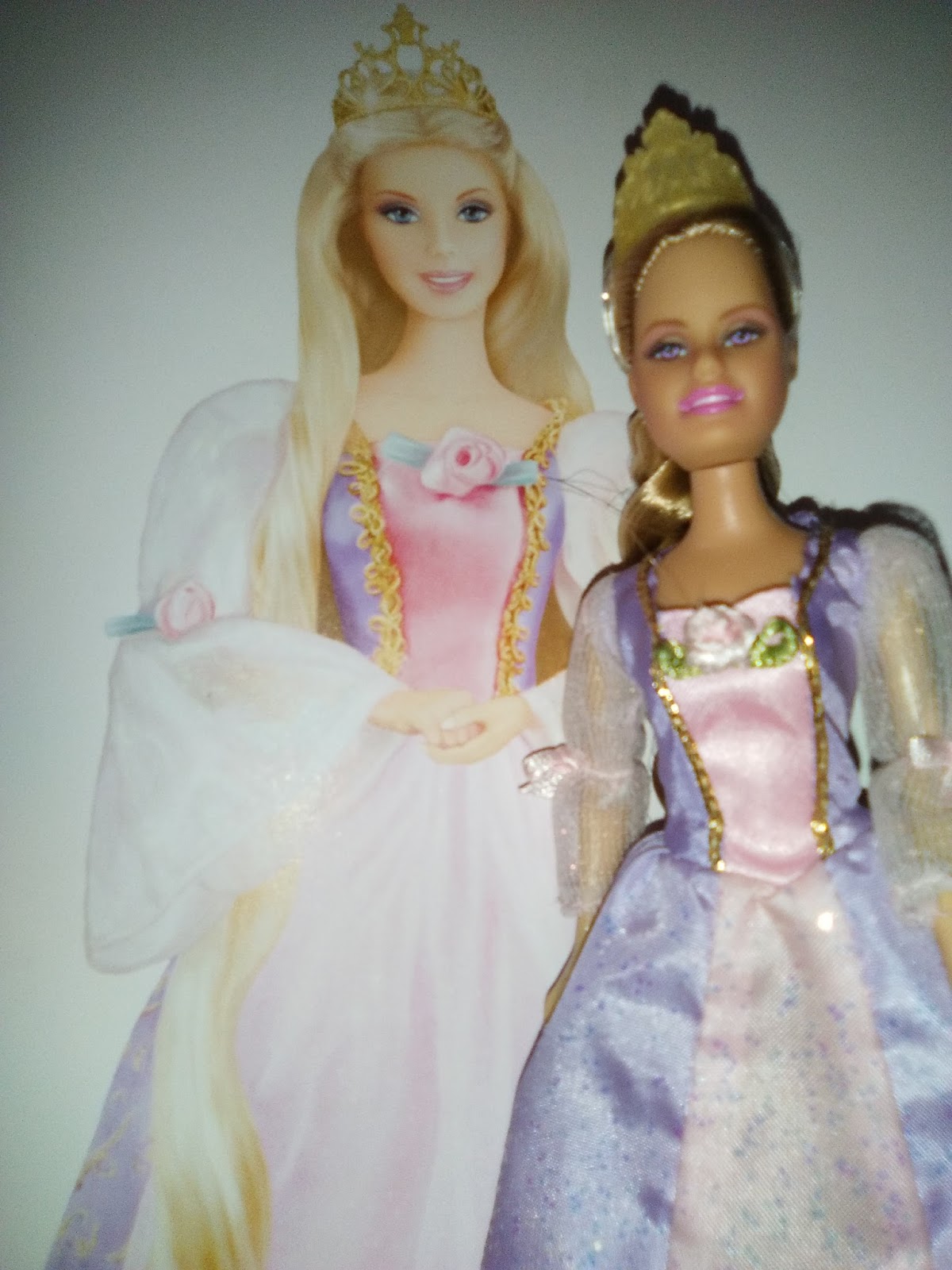 barbie rapunzel muñeca