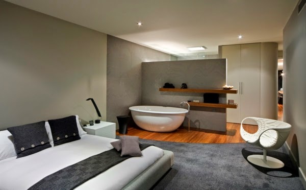 Diseños de dormitorios con baño - Ideas para decorar dormitorios
