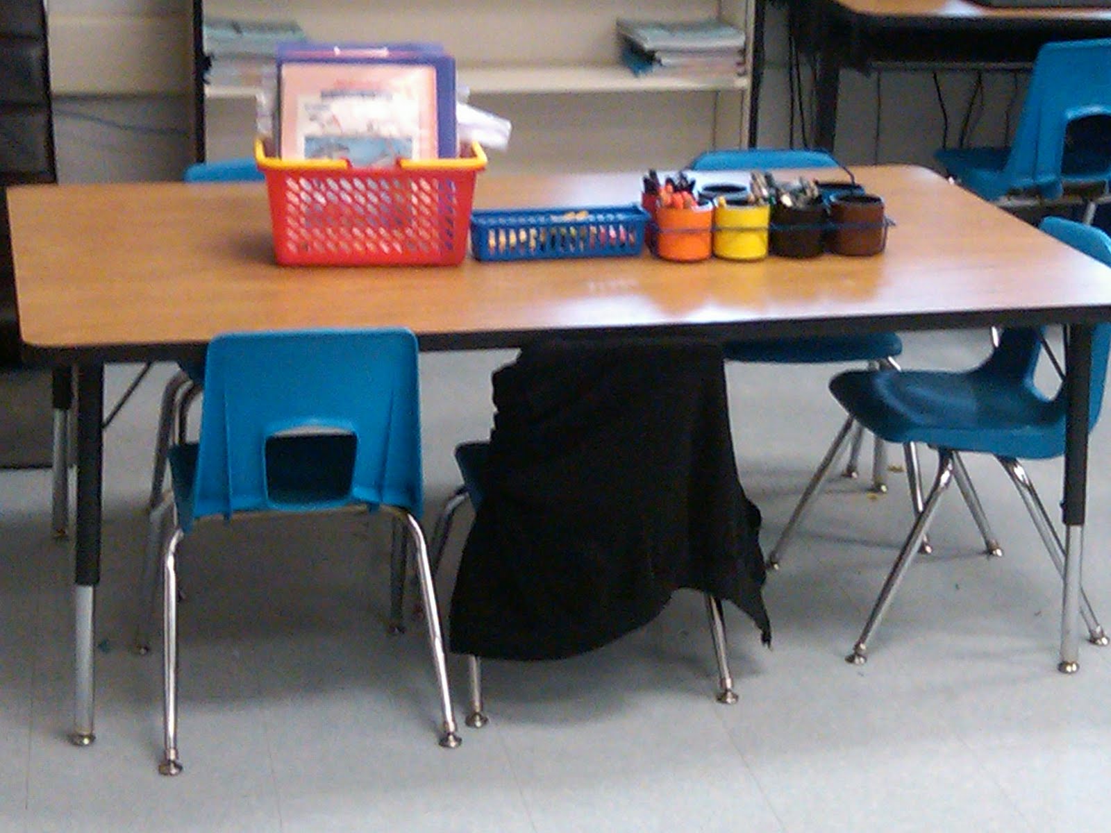 First Grade Dual Desks vs. Tables