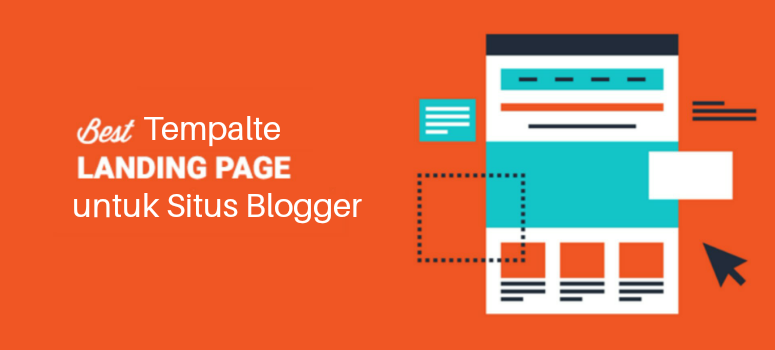 Tempalte landing page untuk blogger Template landing page untuk situs blogger
