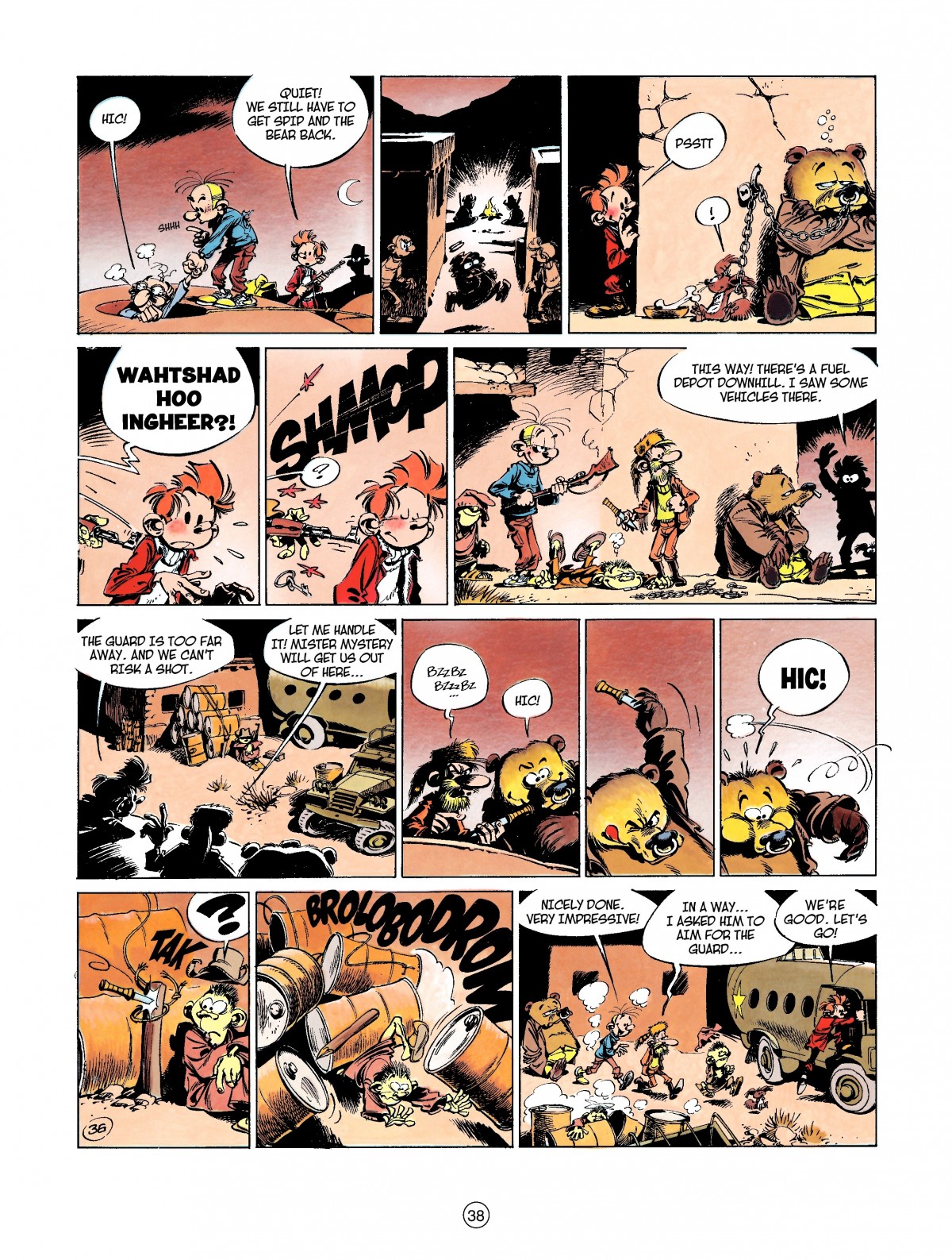 Read online Spirou & Fantasio (2009) comic -  Issue #3 - 38