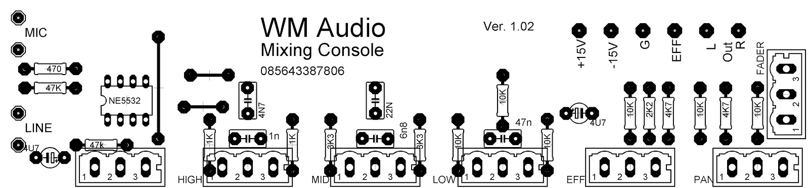WM Audio SS: Mixer Unbalance WM Audio