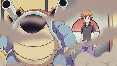 포켓몬스터 - 그린의 챔피언 도전기 GIF | 인스티즈