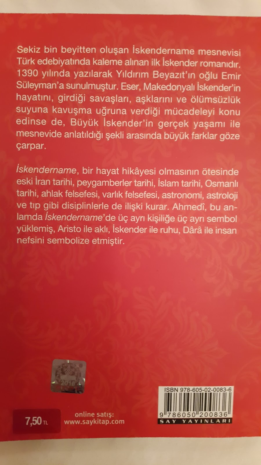 Iskendername Yazma Eserler Kurumu Baskanligi