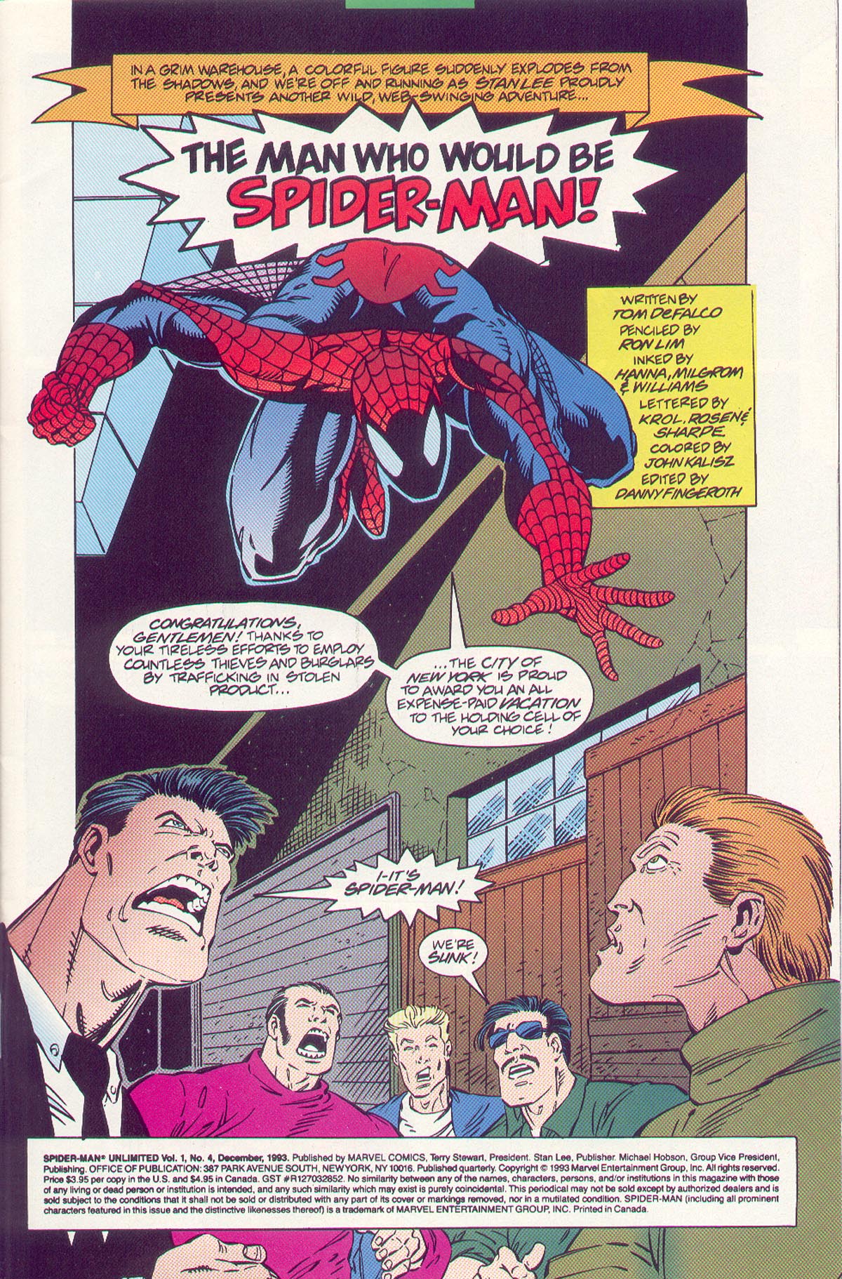 Read online Spider-Man Unlimited (1993) comic -  Issue #4 - 2
