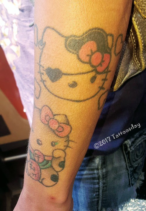 133 AweInspiring Hello Kitty Tattoos That Bring Back Childhood Memories