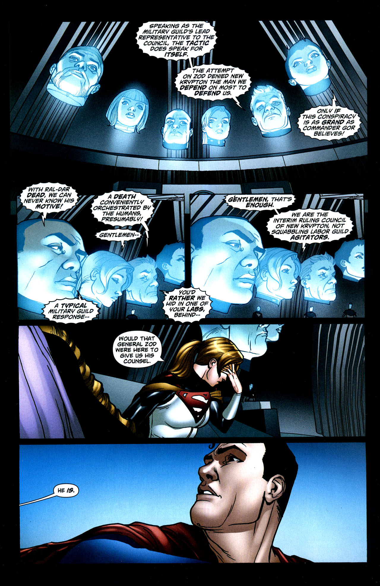 Read online Superman: World of New Krypton comic -  Issue #7 - 7