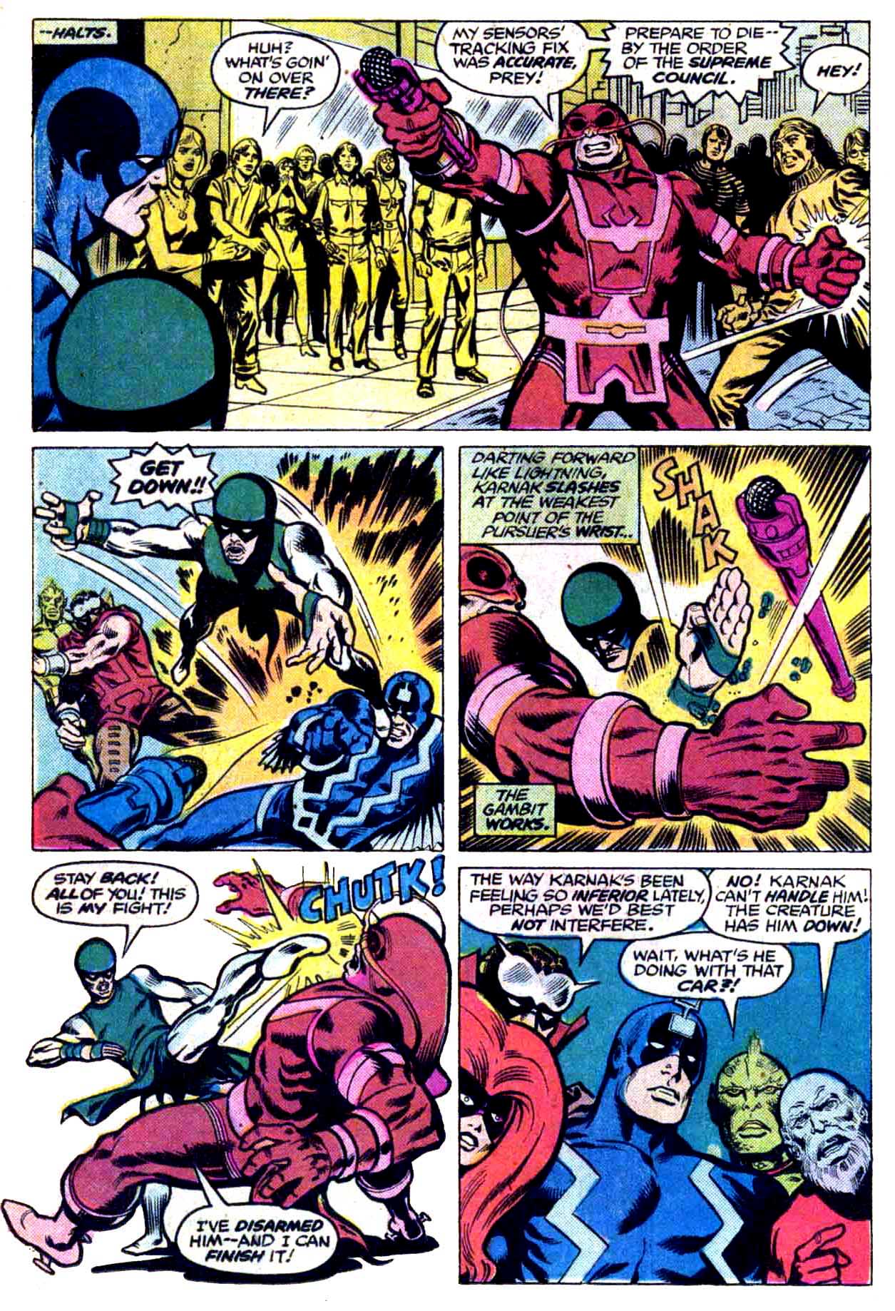 Read online Inhumans (1975) comic -  Issue #11 - 11