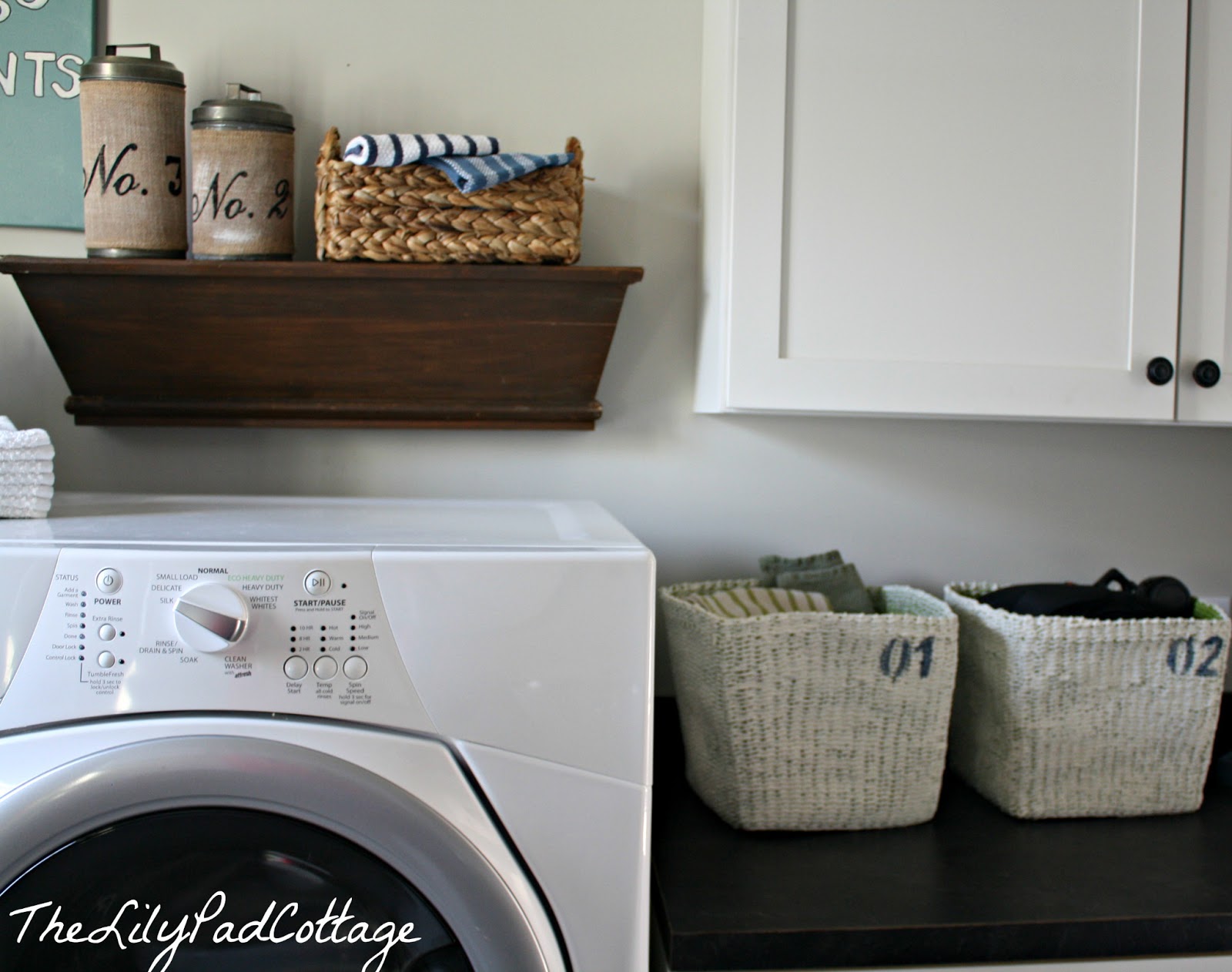 Laundry Room Reveal - The Lilypad Cottage