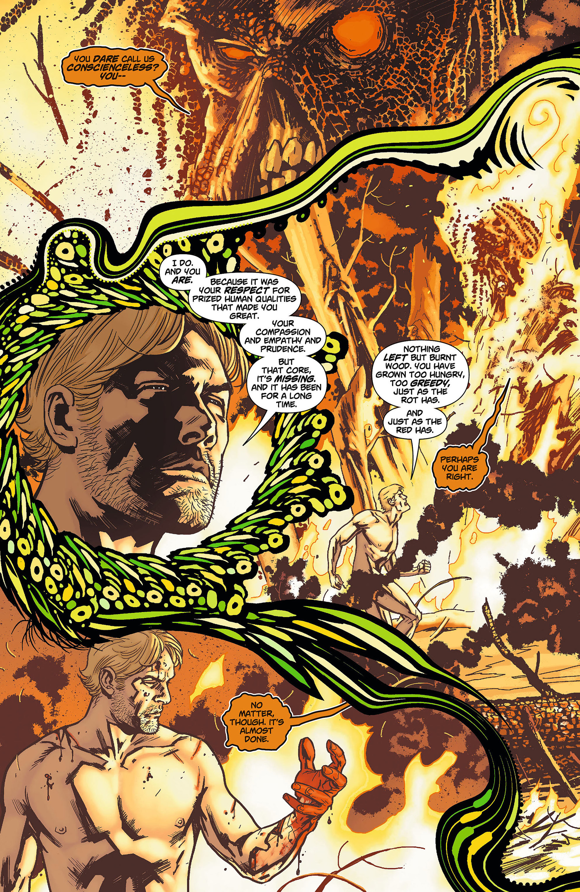 Read online Swamp Thing (2011) comic -  Issue #7 - 11