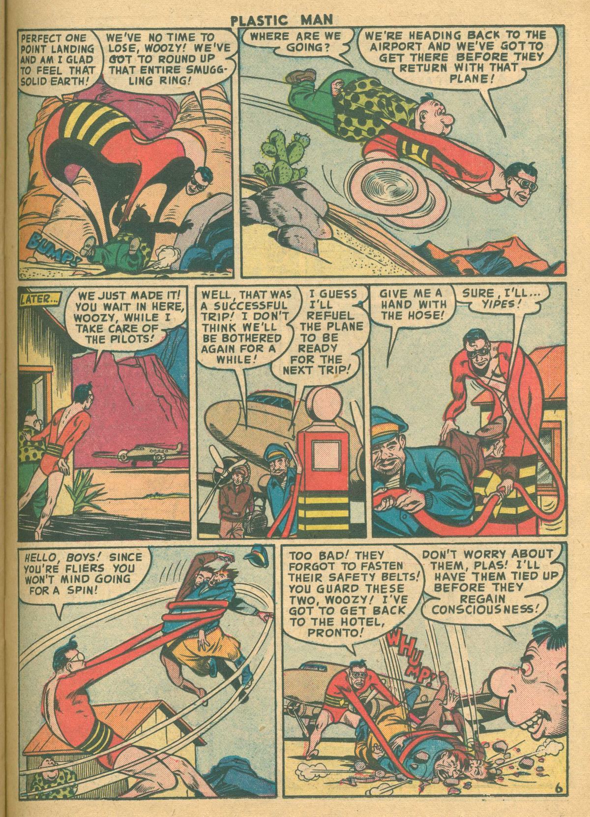 Read online Plastic Man (1943) comic -  Issue #37 - 23