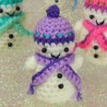 PATRON GRATIS MUÑECO DE NIEVE AMIGURUMI 22236