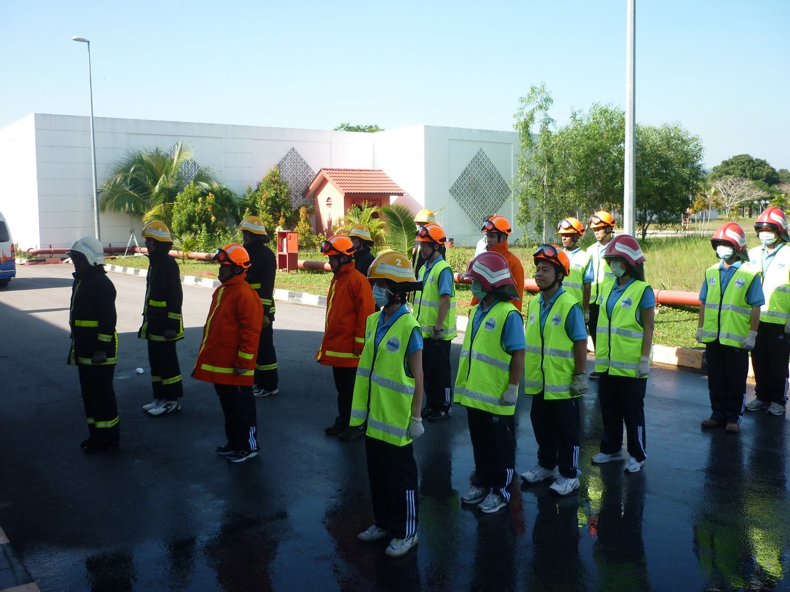 Civil Defence of Malaysia ( CDEF ) CDERT DELL FACTORY BUKIT TENGAH PULAU PINANG