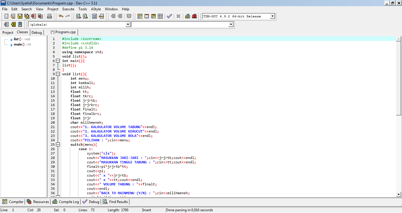 Software Terbaik Untuk Membuat Program C++ - ANAKTI21