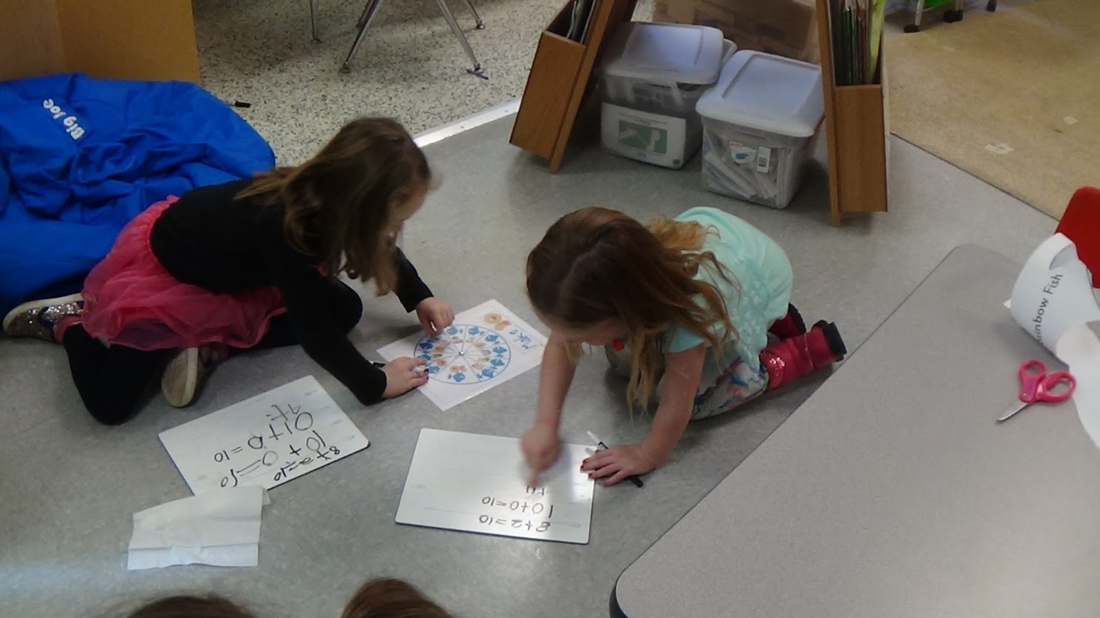 mrs-dulaney-s-kindergarten-class-finding-ways-to-make-10-and-ocean-writing