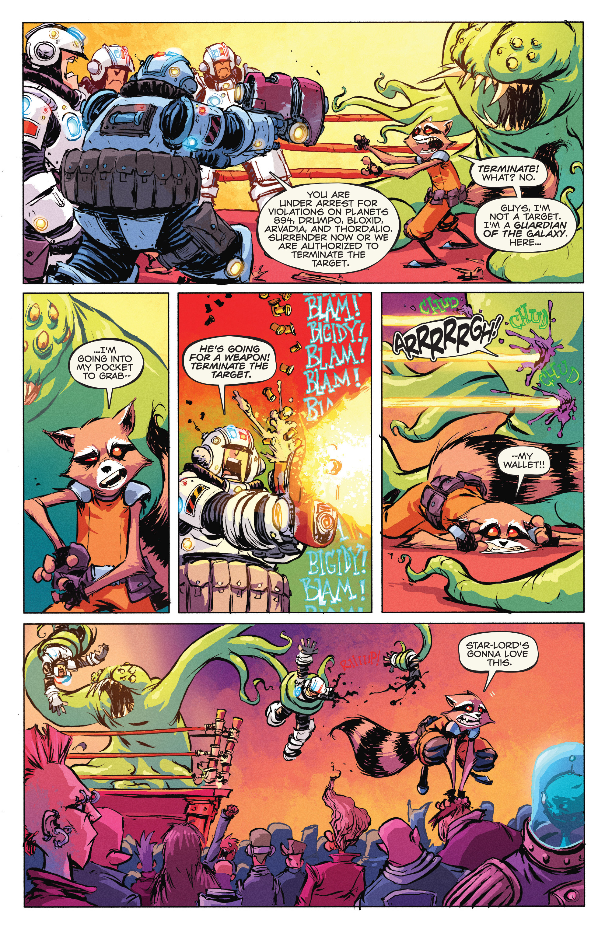 Read online Rocket Raccoon (2014) comic -  Issue # _TPB 1 - 12