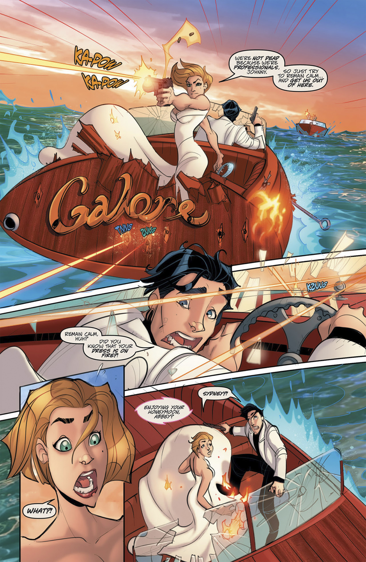 Read online Danger Girl: Revolver comic -  Issue #1 - 16